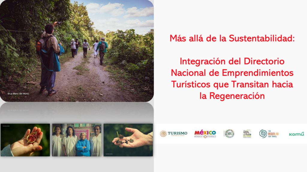 Karla Rivera presentation national directory of regenerative tourism